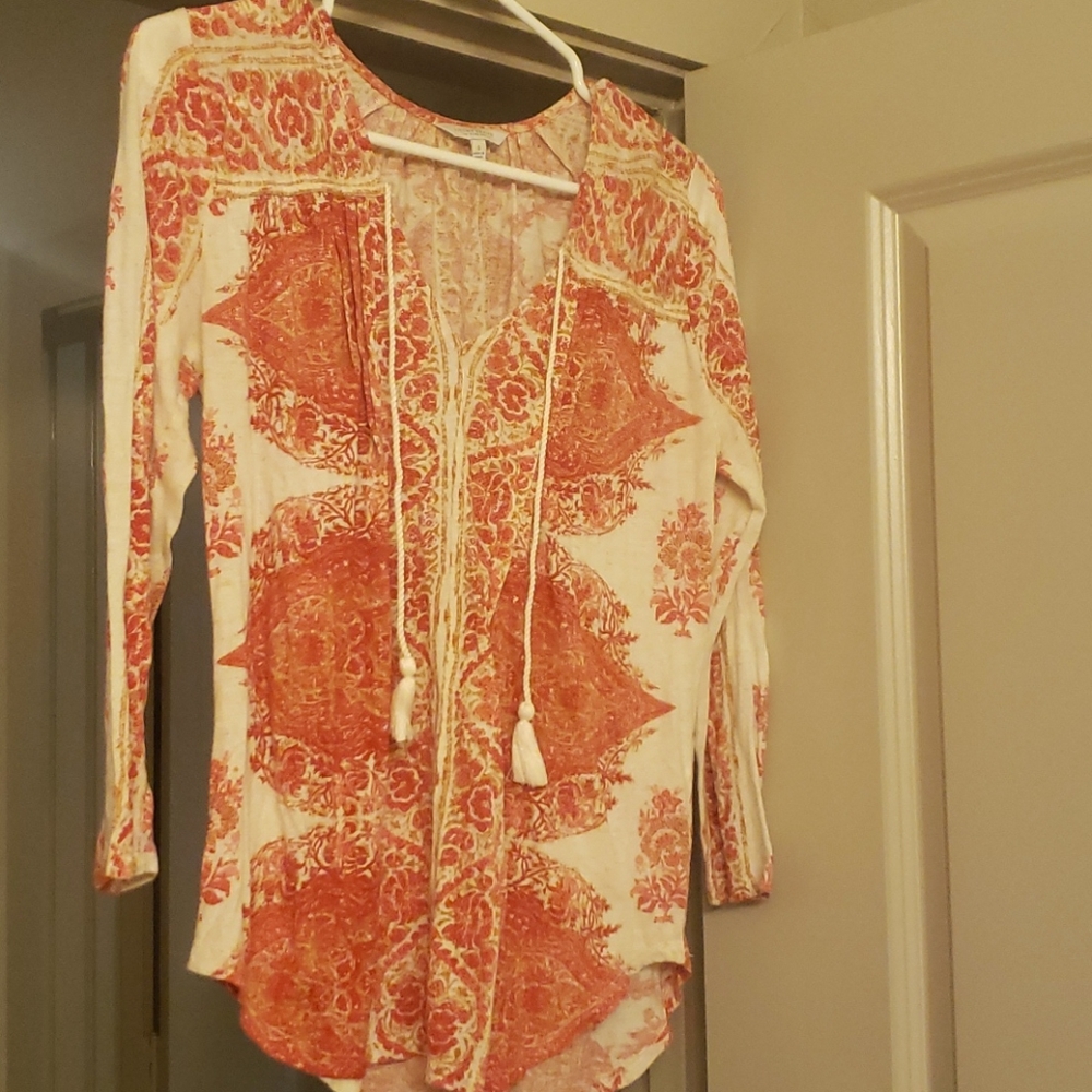 Lucky brand boho top